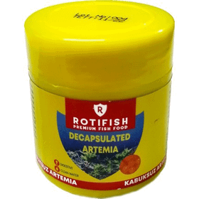 Rotifish 15 gr Decapsuled Kabuksuz Artemia Yavru Balık Yemi