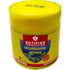 Rotifish Kabuksuz Artemia Toz Yavru Yemi