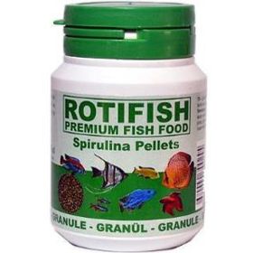 Rotifish Spirulina Pellets 100 ml Balık Yemi