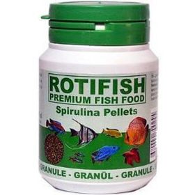 Rotifish Spirulina Pellets 100 ml Balık Yemi
