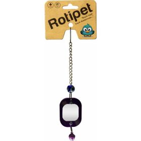 Rotipet Akrilik Çerçeveli Ayna Küçük Kuş Oyuncağı