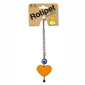 Rotipet Akrilik Şekilli Sarkaç Kalp Kuş Oyuncağı