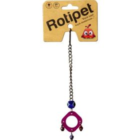 Rotipet Akrilik Şekilli Sarkaç Kare Kuş Oyuncağı