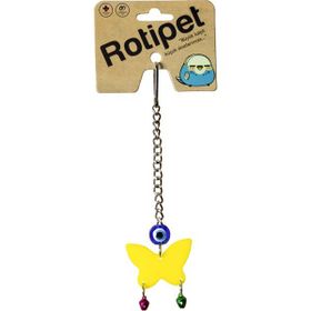 Rotipet Akrilik Şekilli Sarkaç Kelebek Kuş Oyuncağı