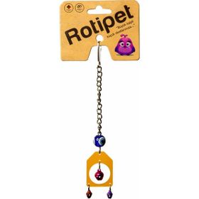 Rotipet Akrilik Şekilli Sarkaç Kulübe Kuş Oyuncağı