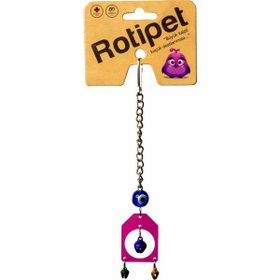 Rotipet Akrilik Şekilli Sarkaç Kulübe Kuş Oyuncağı