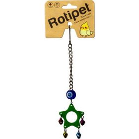 Rotipet Akrilik Şekilli Sarkaç Yıldız Kuş Oyuncağı