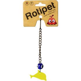 Rotipet Akrilik Şekilli Sarkaç Yunus Kuş Oyuncağı