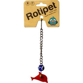 Rotipet Akrilik Şekilli Sarkaç Yunus Kuş Oyuncağı