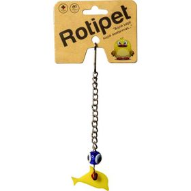 Rotipet Akrilik Şekilli Sarkaç Yunus Kuş Oyuncağı