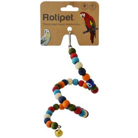 Rotipet Helezon Küçük Renkli Kuş Oyuncağı