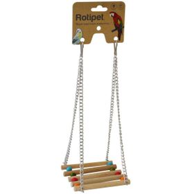 Rotipet Köprü Salıncak Ahşap Kuş Oyuncağı