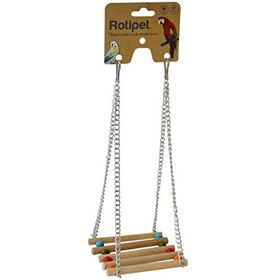 Rotipet Köprü Salıncak Ahşap Kuş Oyuncağı