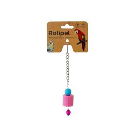 Rotipet Şekilli Tekli Sarkaç Kuş Oyuncağı