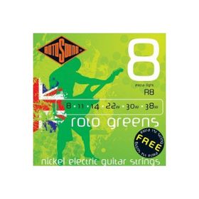 Rotosound R8 Yeşil Elektro Gitar Teli Seti