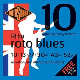 Rotosound RH10 Mavi Elektro Gitar Teli
