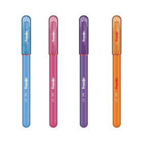Rotring 0.7 mm 4 Adet Mavi-Mor-Turuncu-Pembe Jel Mürekkepli Kalem