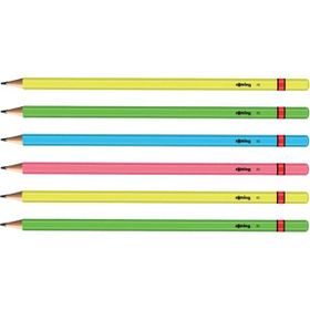 Rotring 2090066 6'lı Neon Kurşun Kalem