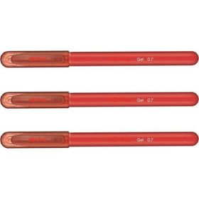 Rotring 2114438 Kırmızı 0.7 mm 3 Adet Jel Mürekkepli Kalem