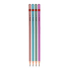 Rotring 4'lü Metalik HB Kurşun Kalem