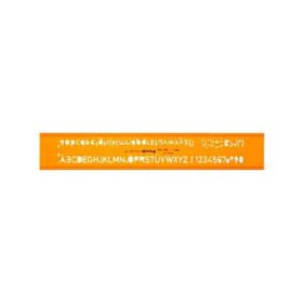 Rotring 5.0 mm S0228061 Profil Yazı Şablonu
