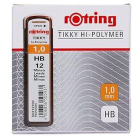 Rotring Hi Polymer HB 0.9 / 1.0 mm 6 Adet Kurşun Kalem Ucu