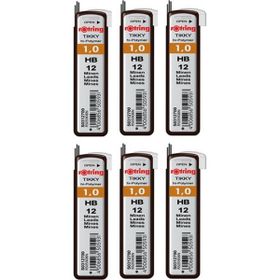 Rotring Hi Polymer HB 0.9 / 1.0 mm 6 Adet Kurşun Kalem Ucu