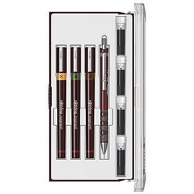 Rotring Isograph (0.2-0.3-0.5 mm) Junior Set + Tikky 0.5 mm Mekanik Kurşun Kalem