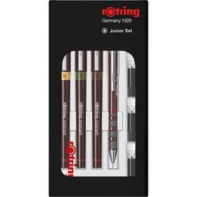 Rotring Isograph (0.2-0.3-0.5 mm) Junior Set + Tikky 0.5 mm Mekanik Kurşun Kalem