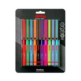 Rotring Liner 10 Renk 0.4 mm Keçe Uçlu Kalem
