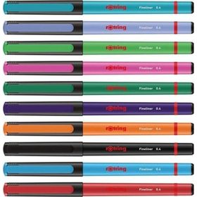 Rotring Liner 10 Renk 0.4 mm Keçe Uçlu Kalem
