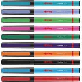 Rotring Liner 10 Renk 0.4 mm Keçe Uçlu Kalem