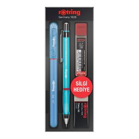 Rotring RO-VKJ07-M Mavi 0.7 Visuclick+Jel Kalem Okul Seti