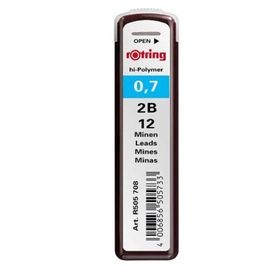 Rotring S0312410 0.3 mm 2B Hi-Polymer Kurşun Kalem Ucu 0.7 mm (2B)