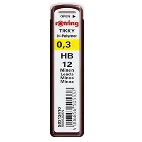 Rotring S0312410 0.3 MM HB Hi-Polymer Kurşun Kalem Ucu