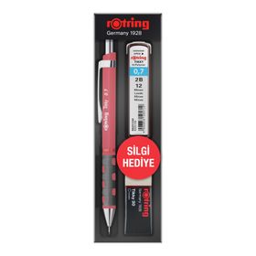 Rotring Tikky 0.7 Gül Kurusu Versatil Kalem Okul Seti