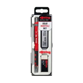 Rotring Tikky 0.7 mm Kırmızı Uçlu Kalem Okul Seti