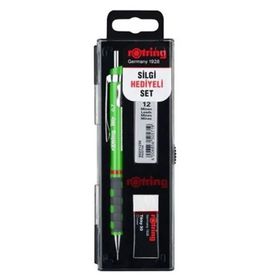 Rotring Tikky 0.7 Neon Yeşil Kalem Seti
