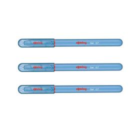 Rotring Tikky 3 İn 1 Mavi Tükenmez Kalem Yedeği 3'lü