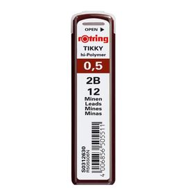 rOtring Tikky Hi-Polymer 2'li Blister 0.5 mm 2B Mekanik Kurşun Kalem Ucu