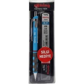 Rotring Tikky Okul Seti 0.7 mm Versatil Kalem & Silgi & Uç