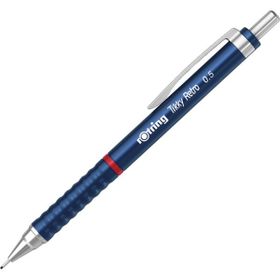 Rotring Tikky Retro 0.5 Metalik Mavi Uçlu Metalik Versatil Kalem