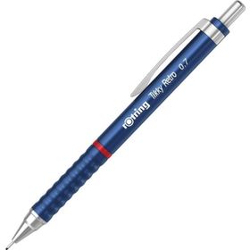 Rotring Tikky Retro 0.7 Metalik Mavi Uçlu Metalik Versatil Kalem