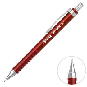 Rotring Tikky Retro 0.7 mm Metalik Kırmızı Ergonomik Versatil Kalem