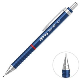 Rotring Tikky Retro 0.7 mm Metalik Mavi Ergonomik Versatil Kalem