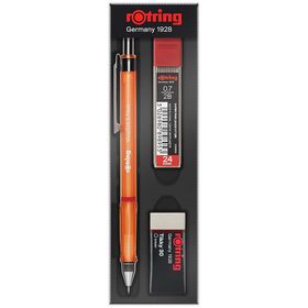 Rotring Visuclick 0.7 mm Turuncu 3'lü Versatil Kalem Seti