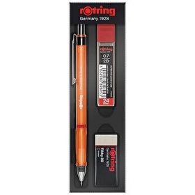 Rotring Visuclick 0.7 mm Turuncu 3'lü Versatil Kalem Seti