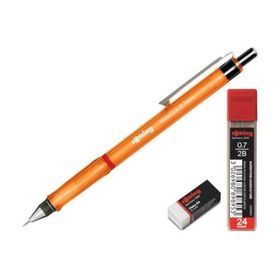 Rotring Visuclick 0.7 mm Turuncu Okul Seti