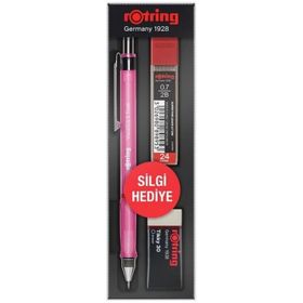 Rotring Visuclick 0.7 Opak Pembe Versatil Kalem Okul Seti