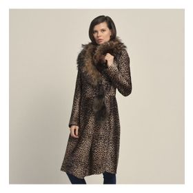 Rouge P254LU Leopar Kadın Mont